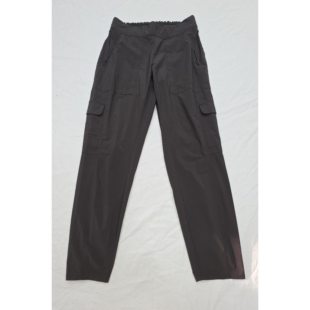 Athleta Army Green Cargo Joggers Elastic Waist Women's‎ Size 6